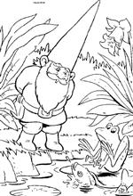 coloring page David the Gnome
